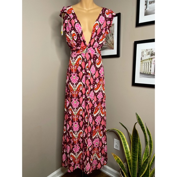 Anthropologie Maaji Fortunata Cover-Up Maxi Dress - Picture 7 of 10